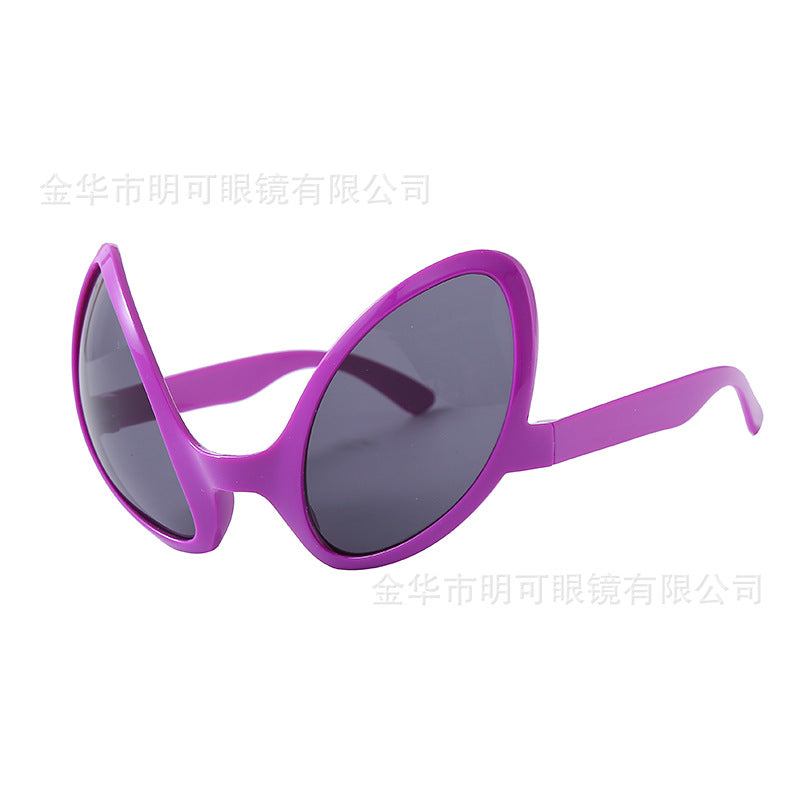 Wholesale Halloween Party Alien Antenna Funny Headband Green Fly Glasses